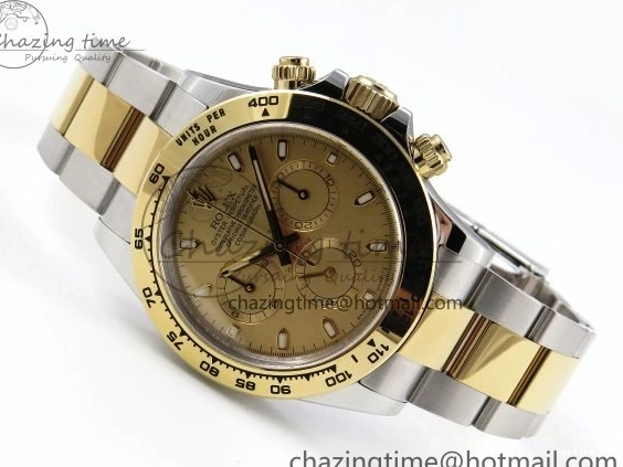 1222 Packable Daytona 116503 Clean 1:1 Best Edition YG Dial on SS YG Bracelet SA4130 V 1672